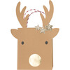 Medium Reindeer With Stars Gift Bags - Party Accessories - 1 - thumbnail