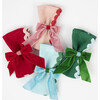 Velvet Napkin Bow Napkin Rings - Party Accessories - 3