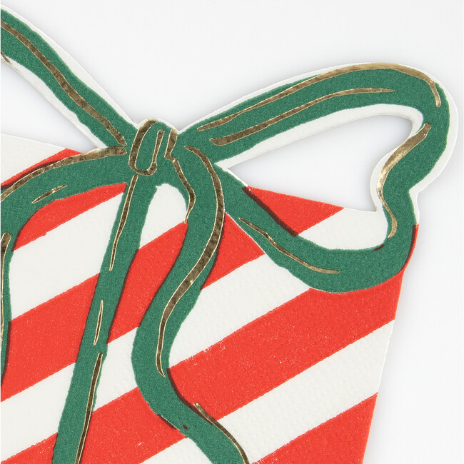 Present With Bow Napkins - Party - 2