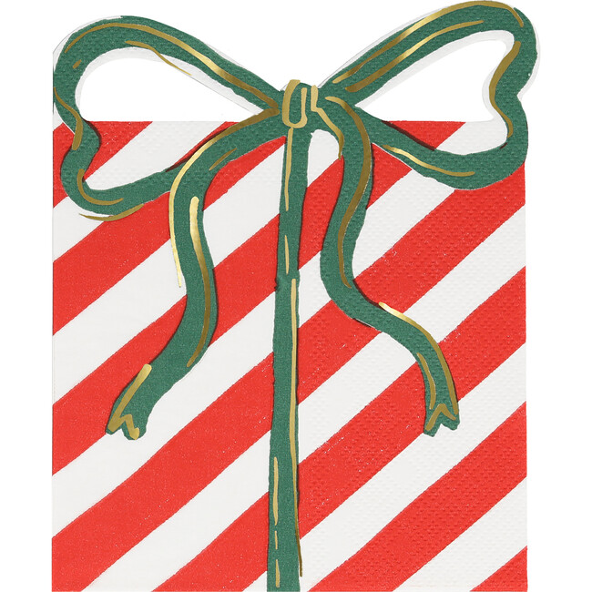 Present With Bow Napkins - Party - 3