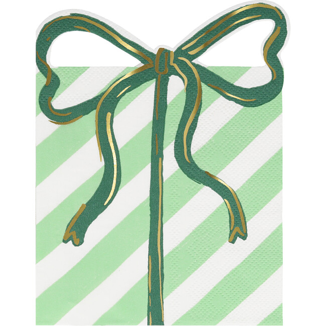 Present With Bow Napkins - Party - 5