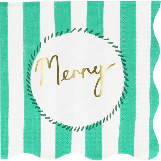 Striped Small Napkins - Party - 7