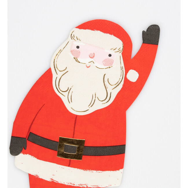 Jolly Christmas Santa Napkins - Party - 2