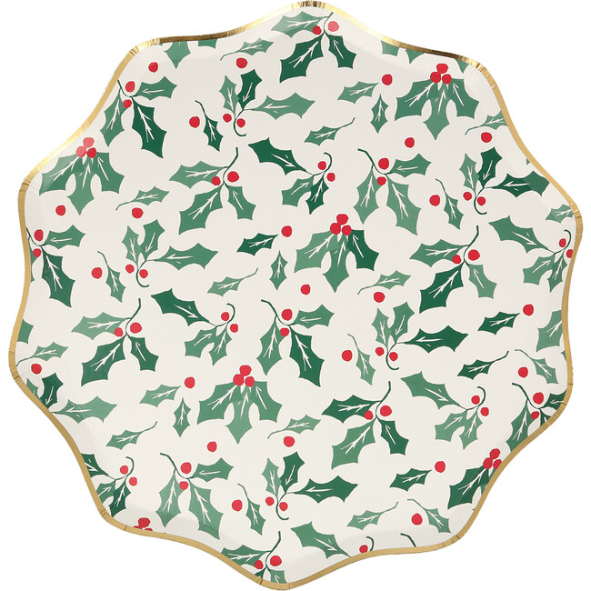 Holly Pattern Side Plate