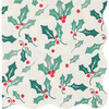 Holly Pattern Napkin Small - Party - 1 - thumbnail