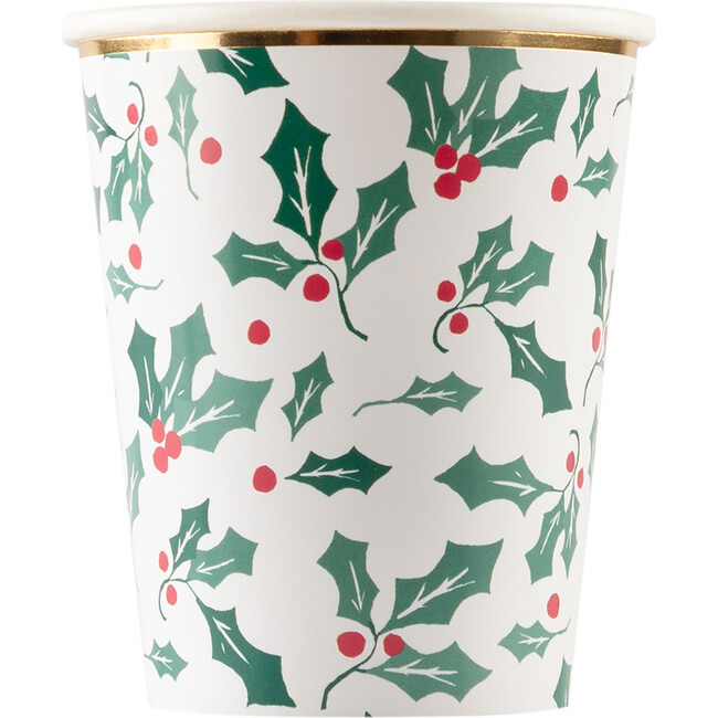 Holly Pattern Cups