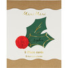 Holly Honeycomb Placecards - Party - 1 - thumbnail