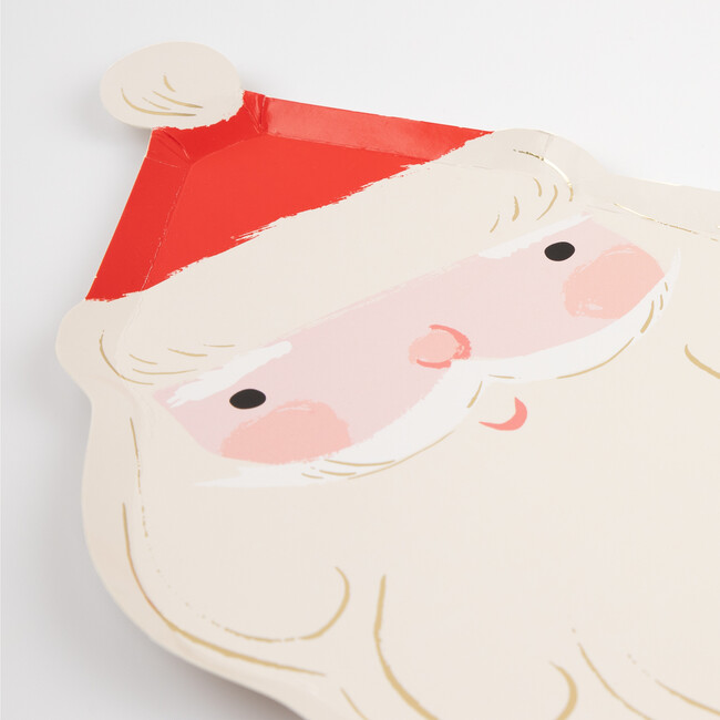 Jolly Christmas Santa Plates - Party - 3