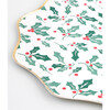 Holly Pattern Plate - Party - 2