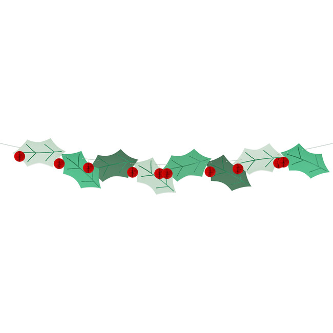 Honeycomb Holly Garland - Garlands - 4