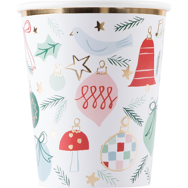 Festive Pattern Cups