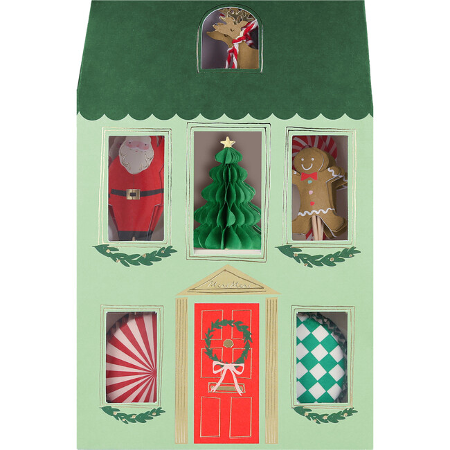 Festive House Cupcake Kit