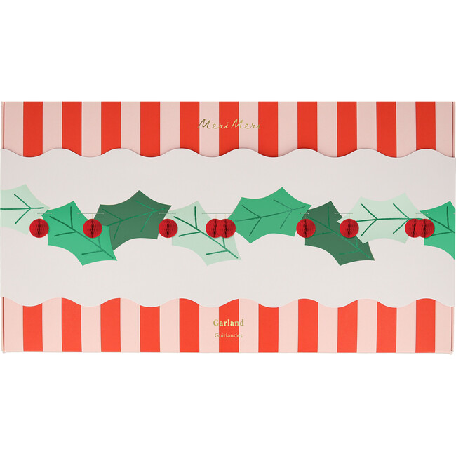 Honeycomb Holly Garland - Garlands - 5