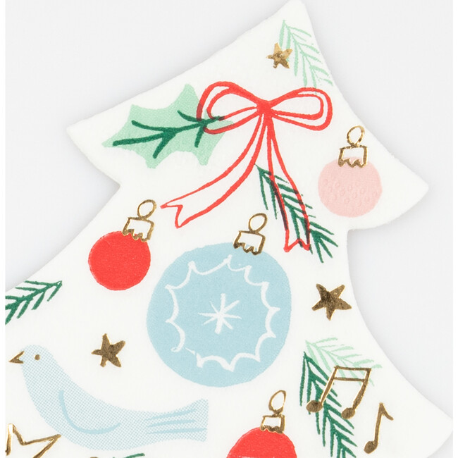 Festive Pattern Tree Napkins - Party - 2