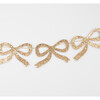 Gold Glitter Bow Garland - Garlands - 3