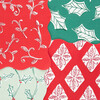Block Print Small Napkins - Party - 4