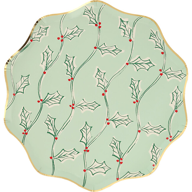 Block Print Side Plates - Party - 6