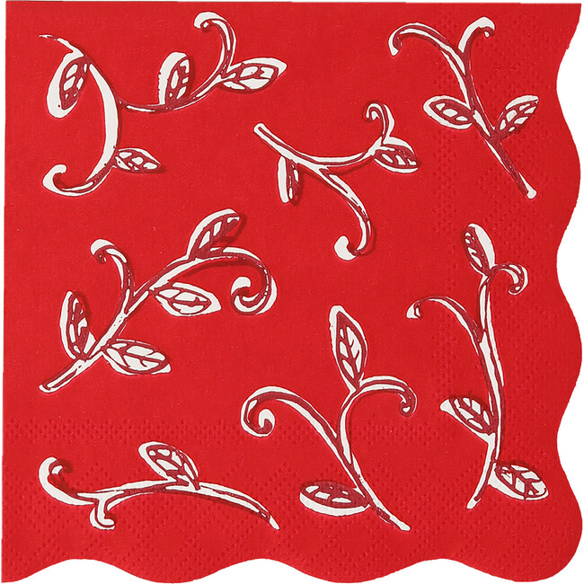 Block Print Small Napkins - Party - 5