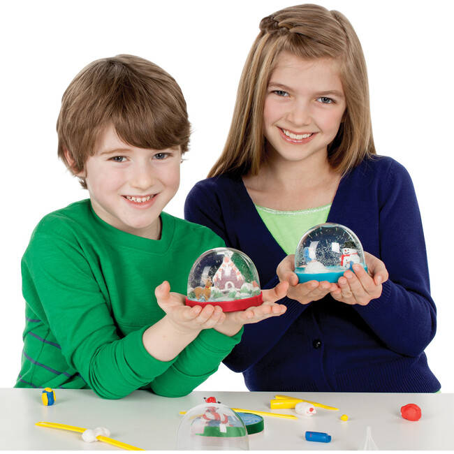 Make Your Own Holiday Snow Globes - Craft Kits - 2