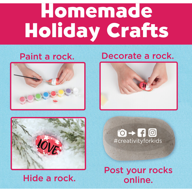 Holiday Hide and Seek Rock Painting Kit - Activities - 3