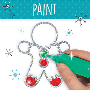 Holiday Easy Sparkle Window Art - Craft Kits - 6