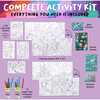 Wonder Worlds 3D Coloring Activity 2 Pack, Fairy Tale and Enchanted Forest - Activities - 3