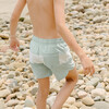 Pistachio And Cream Colorblock Boardie - Swim Trunks - 2