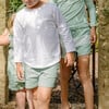 Pistachio Twill Shorts - Shorts - 2