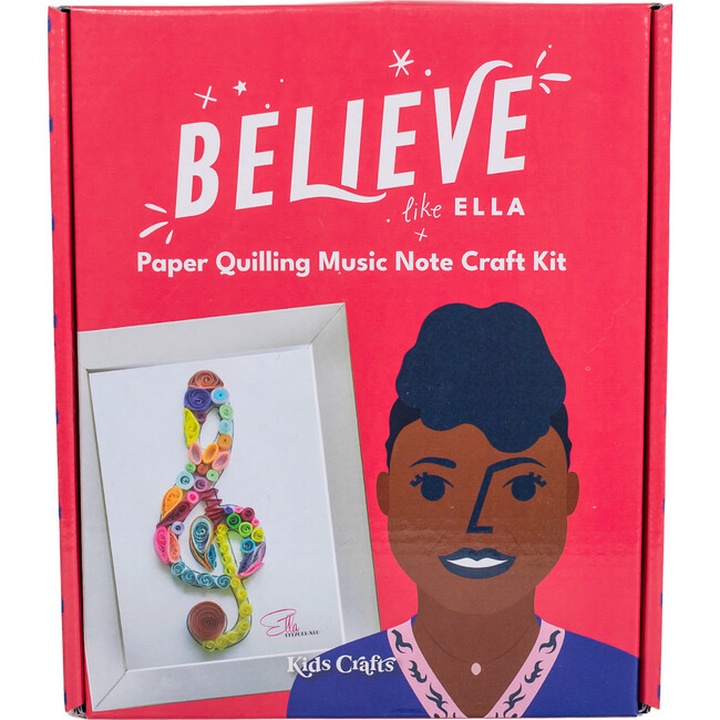 Believe like Ella Paper Quilling Musical Note Craft Kit