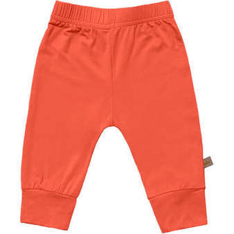 Solid Bamboo Baby Jogger Pants, Orange