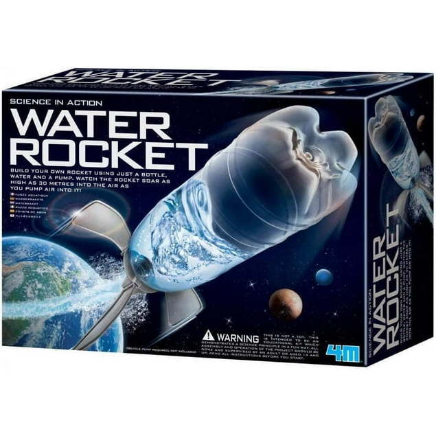 4M Water Rocket Kit, DIY Science Space Stem Toys