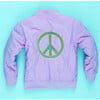 Customizable Bomber Jacket, Lilac - Puffers & Down Jackets - 2