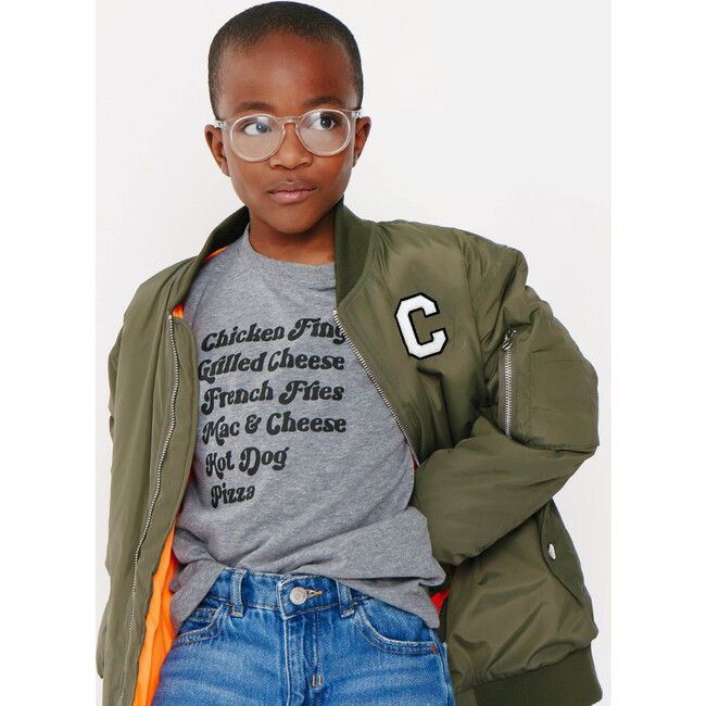 Customizable Bomber Jacket, Olive - Puffers & Down Jackets - 3