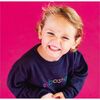 Personalized Rainbow Block Print Sweatshirt, Navy - Sweatshirts - 3