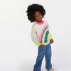 Rainbow Knit Sweater, Beige - Sweaters - 2