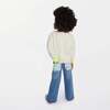 Rainbow Knit Sweater, Beige - Sweaters - 3