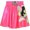 Hero Flared Skirt, Pink - Skirts - 1 - thumbnail