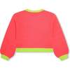 Neon Heart Sweater, Pink - Sweaters - 4