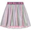 Metallic Pleated Skirt, Multi - Skirts - 4