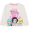 Comic Graphic T-Shirt, Ivory - T-Shirts - 1 - thumbnail
