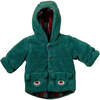 Teddy Welsoft Jacket, Green - Jackets - 1 - thumbnail
