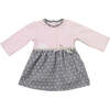 Kitten Bow Dress, Pink - Dresses - 1 - thumbnail