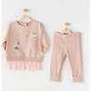 Fairy Graphic Ruffle Outfit, Pink - Mixed Apparel Set - 2