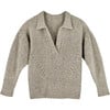 Women's Jackson Long Sleeve Sweater, Camel - Sweaters - 1 - thumbnail