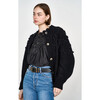 Women's Cusco Embroidered Cardigan, Black - Sweaters - 2