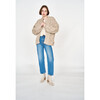 Women's Handknit Cortina Cable Oversized Cardigan, Camel - Sweaters - 2