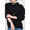Women's Cusco Embroidered Cardigan, Black - Sweaters - 3