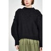 Women's Cusco Embroidered Pullover, Black - Sweaters - 4