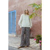 Women's Cusco Embroidered Pullover, Ivory - Sweaters - 7