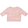 Remy Baby Sweatshirt, Rose Animal Parade - Sweatshirts - 1 - thumbnail